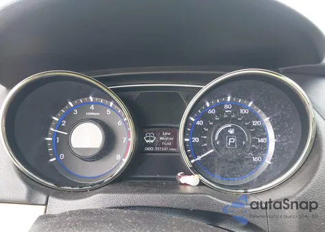 2013 Hyundai Sonata Gls из США, поврежденный, VIN 5NPEB4AC0DH608707